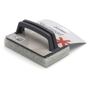 Skurepad Fin Hvit 1490