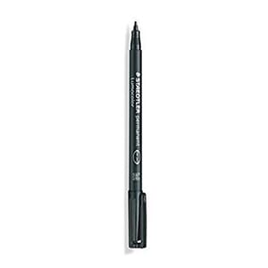 Lumocolor 317 M svart 317 permanent rund spiss 1,0mm