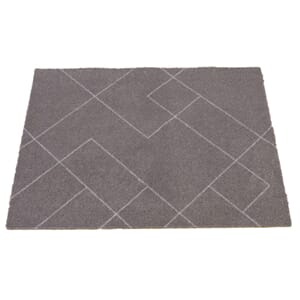 Dørmatte Modern Geo 03 Brown 60X90Cm