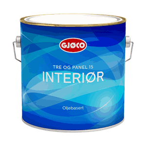 Gjøco Interiør 15 Hvit 3Ltr