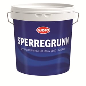 Gjøco Sperregrunn Hvit 2,7Ltr