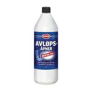 Avløpsåpner Gjøco 1Ltr