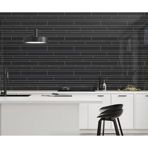 Kjøkkenp 2124M99 Black Gloss