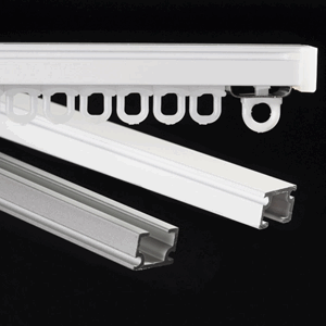 U Skinne Hvit 200 Cm