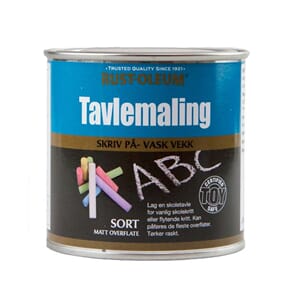 Tavlemaling Sort Alanor 250Ml