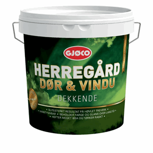 Gjøco Dør & Vindu Hvit 2,7Ltr