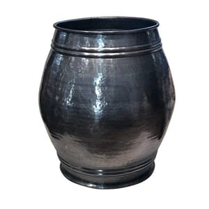 Mille Moi Poef/Urn Xl 41X46 Alu