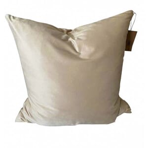 Putetrekk Eggnod Shiny Velvet 60X60