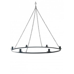 Nordic Chandelier 60Cm Black Mille Moi