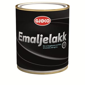 Emaljelakk Hvit Gjøco 0,75Ltr