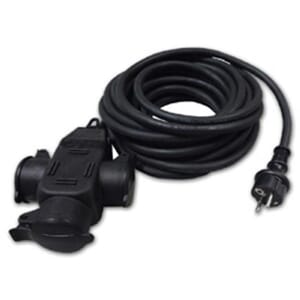 Skjøtekab 3V P 20M 2,5Mm2 53X27Cm