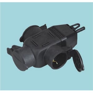 Skjøteplugg 3-V 16A/250V 49X30Cm