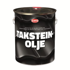 Gjøco Taksteinsolje Svart 10Ltr