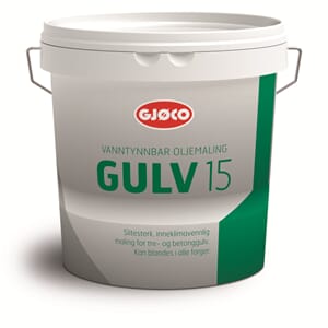 Gulv 15 Vanntynnbar A 2,7Ltr