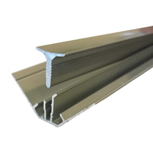 Hjørneprofil Innv Todelt Alu 2400