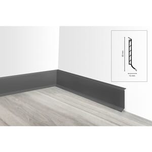 Fotlist Pvc Mørk Grå Nrf 1463470 2,5Mx6Cm