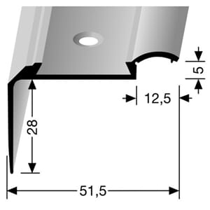 Trappenese U-Ilegg 2,5M Nrf 1461222 51X28