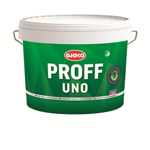 Proff Uno 20 Hvit 9Ltr