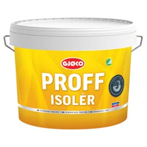 Proff Isoler 3 Hvit 9Ltr