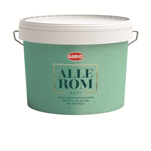 Alle Rom Hvit 9Ltr