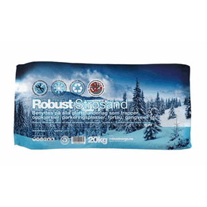 Robust Strøsand U/Salt 20Kg
