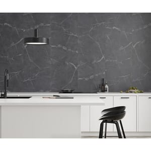 Kjøkkenpl 2272Km00S Black Marble