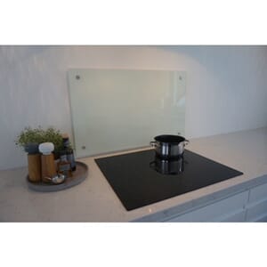 Glassplate Herdet Hvit 90X45Cm