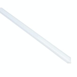 Lprofil Smal Hvit 2400