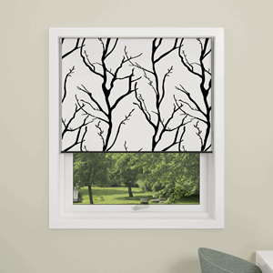 Rullegardin Tree Hvit Ml 90X210