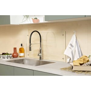 Glassplate Herdet Klart 900Mm