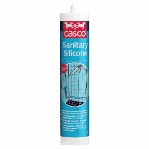 Silikon Sanitary Platigrå 300Ml