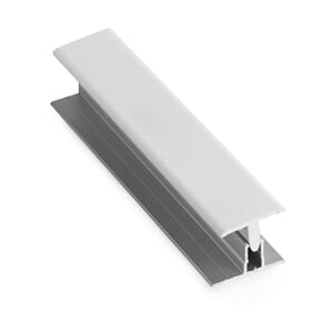Skjøteprofil Todelt Hvit 2400
