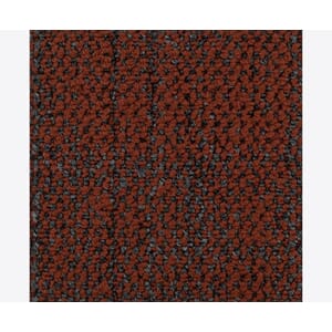 Teppeflis Golvabia Grid Square Red 50x50 241789