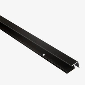 Hjørneprofil Utv Sort 3000