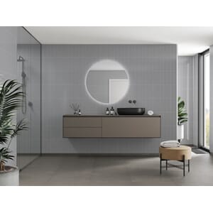 Baderomsp 4115M0830 Medium Grey