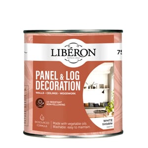 Liberon Panel & Log Hvit 0,75Ltr