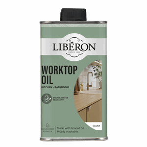 Liberon Worktop Oil Klar 0,5Ltr