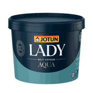 Lady Aqua Matt Hvit 2,7Ltr