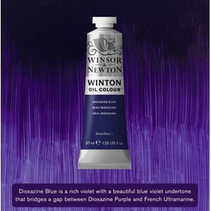 WN Winton oil 37ml 406 406 Dioxazine Blue