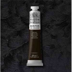 WN Winton oil 200ml 337 337 Lamp Black