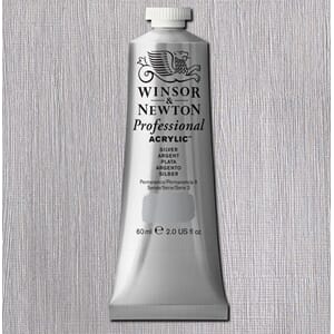 WN Artists acrylic 60ml 617 617 Silver S3