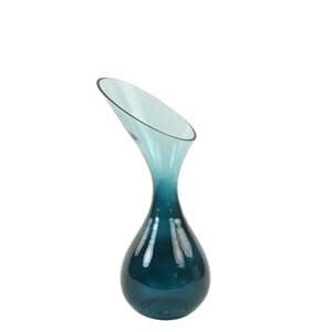Vase Ø16X33Cm Herley Glass Petrol