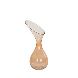 Vase Ø16X33Cm Herley Glass Peach