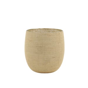 Hurricane Ø19X20Cm Sisco Jute Naturel