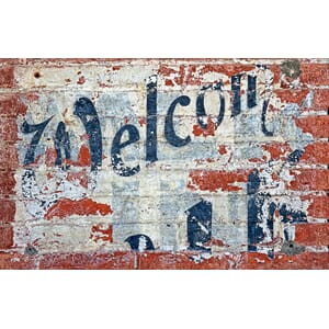 Fototapet Vinyl Welcome 360X232Cm