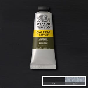 WN Galeria acrylic 60ml 386 Mars Black