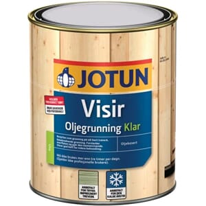 Visir Oljegrunning Klar 0,9Ltr