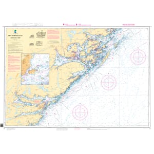 Fototapet Sjøkart Nr 6 339X240Cm