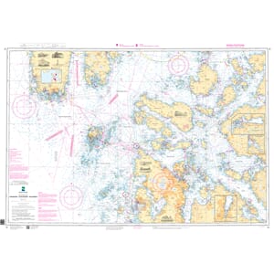 Fototapet Sjøkart Nr 16 346X240 Cm