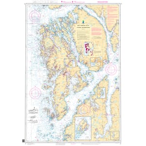 Fototapet Sjøkart Nr 19 169X240Cm